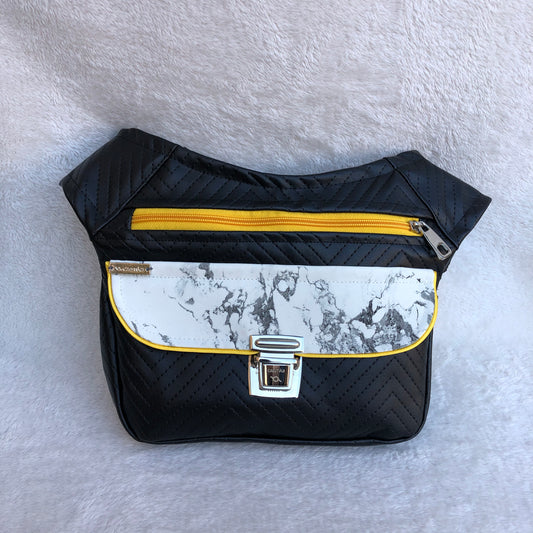 Special Premium Black Vegan Leather. Unique Piece No. 8575