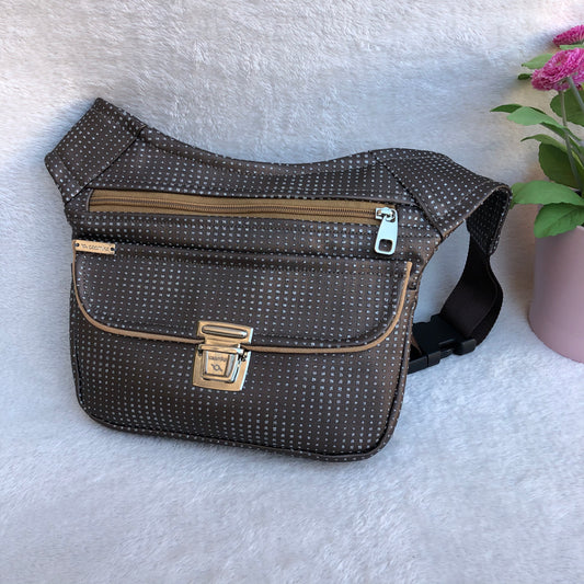 Premium Special Brown Vegan Leather. Unique Piece No. 8681