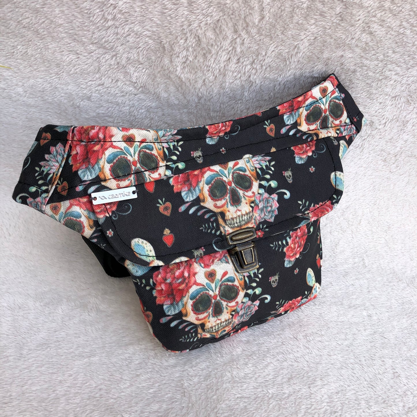 Mini Special Mexican Skulls Unique Piece No. 8744