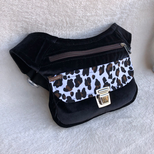 Premium Velvet Black Panter Unique Piece No. 8711