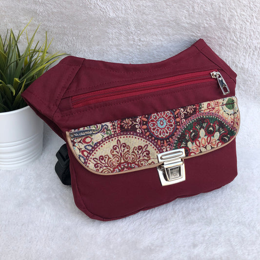 Spezielle lila Mandalas · Wasserfest · Einzelstück Nr. 8764