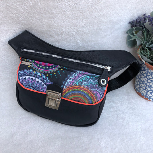 Special Black & Mandalas · Piel natural BioCuir® · Pieza Única Núm. 8800