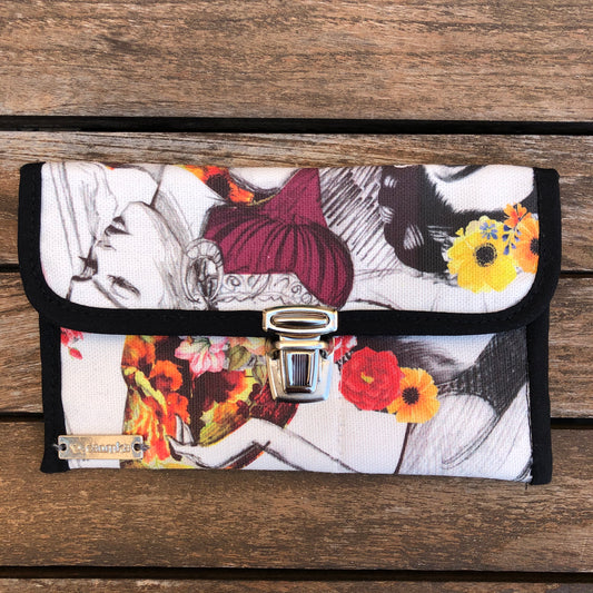 CAOMKA Flat Coin Purse Unique Piece No. 8933