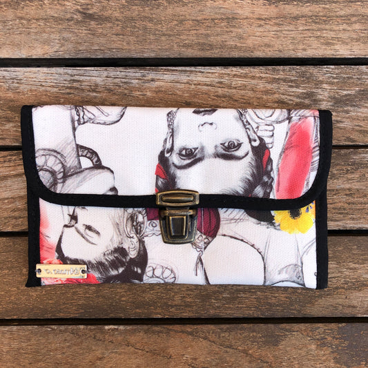 CAOMKA Flat Coin Purse Unique Piece No. 8935