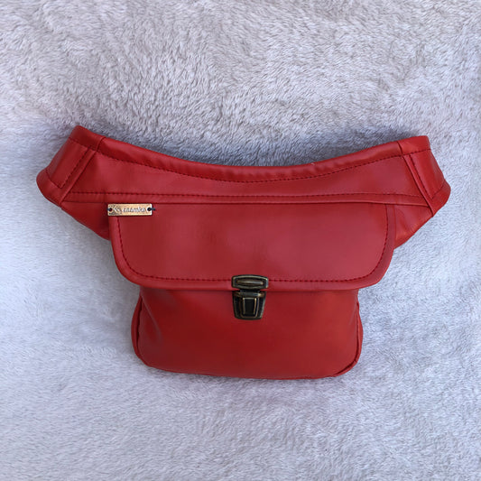 Mini Classic Red Vegan Leather Exclusive Piece No. 8937