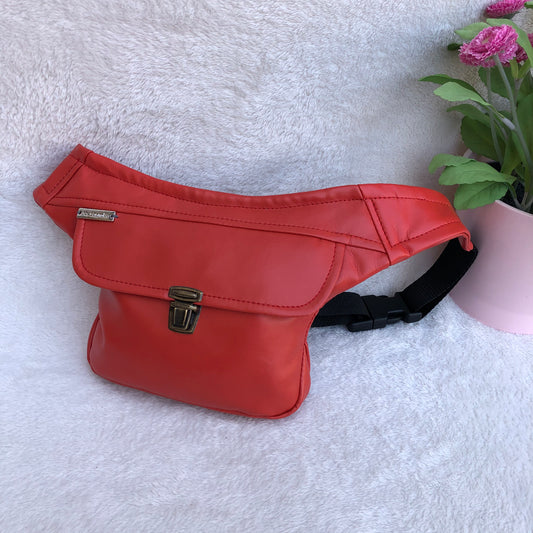 Mini Classic Red Vegan Leather Exclusive Piece No. 8937