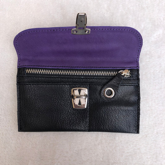 CAOMKA Flat Coin Purse Natural BioCuir® Leather Exclusive Piece No. 8923