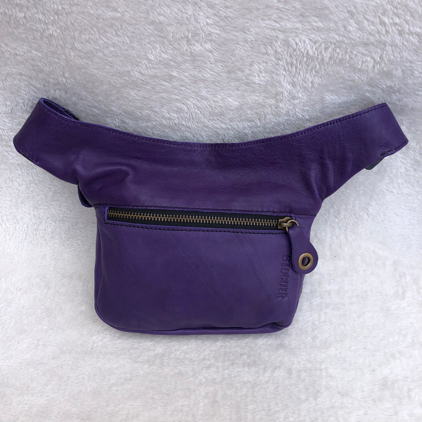 Mini Special Purple & Fucsia · Piel natural BioCuir® Pieza Exclusiva Núm. 8920