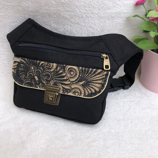 Special Black &amp; Art Old Gold Unique Piece No. 8928