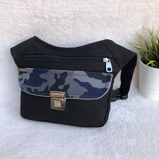 Special Black &amp; Camouflage + Back Pocket Unique Piece No. 9094