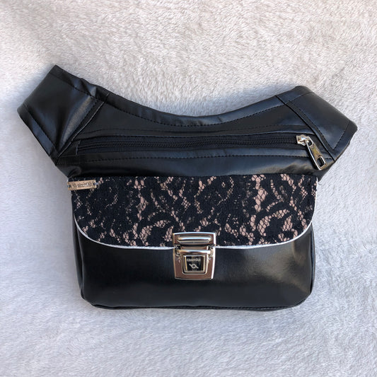 Special Elegant Black Top · Piel Vegana · Pieza Exclusiva Núm. 9156