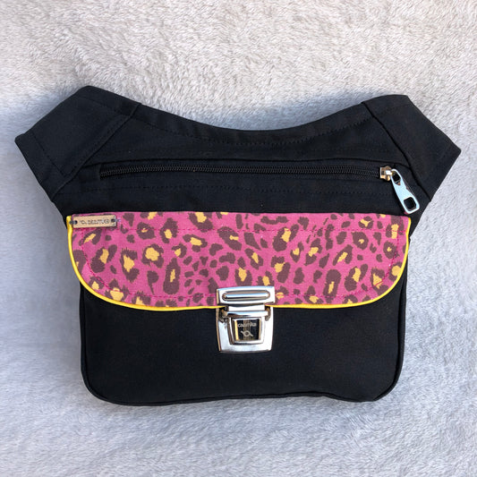 Special Black &amp; Animal Print + Back Pocket Unique Piece No. 9105