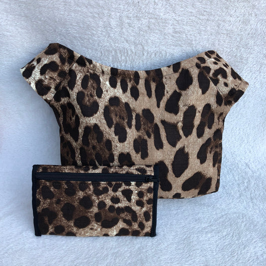 PACK Special Animal Print Belt Bag + Purse Unique Pieces No. 9108 9109
