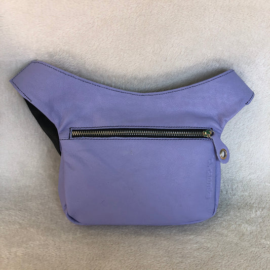 Premium Lavender &amp; Silver Natural BioCuir® Leather Exclusive Piece No. 9119