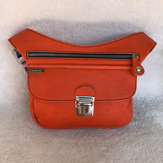 Special Orange & Silver · Piel natural BioCuir® · Pieza Única Núm. 9121