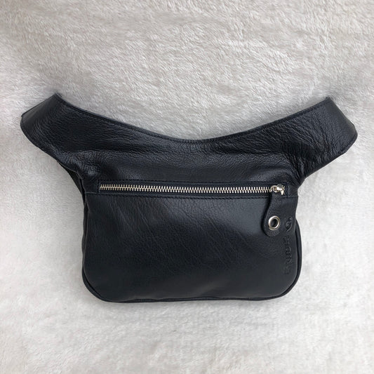 Premium Black Stars &amp; Silver Natural BioCuir® Leather Exclusive Piece No. 9162