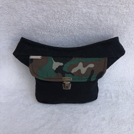 Mini Black &amp; Camouflage Unique Piece No. 9197