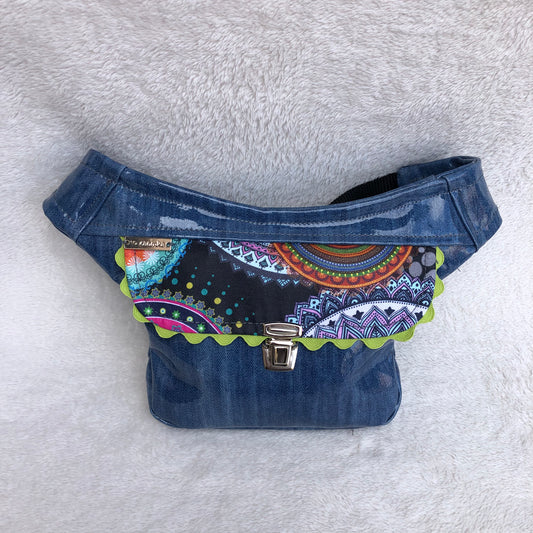 Mini Special Jeans &amp; Mandalas · Waterproof · Unique Piece No. 9195