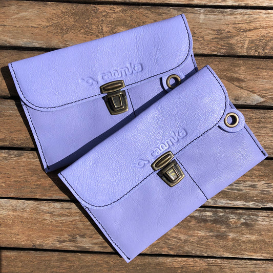 CAOMKA Flat Coin Purse Natural BioCuir® Leather Exclusive Piece No. 9210