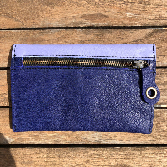 CAOMKA Flat Coin Purse Natural BioCuir® Leather Exclusive Piece No. 9227