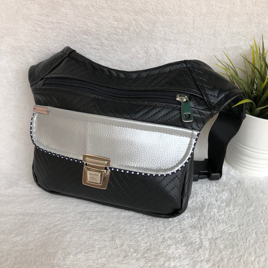Special Elegant Black Top · Piel Vegana · Pieza Única Núm. 9270