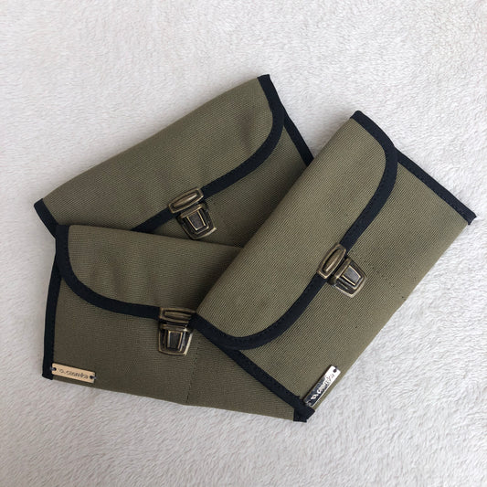 CAOMKA Flat Coin Purse Unique Piece No. 9317