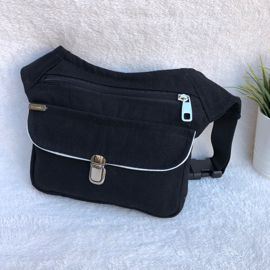 Special Black &amp; Silver Plus + Back pocket Unique Piece No. 9377