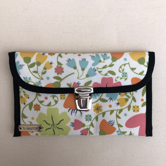 CAOMKA Waterproof Flat Coin Purse Unique Piece No. 9391