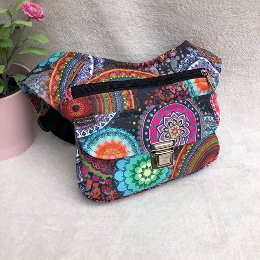 Special Summer Mandalas + Back pocket Unique Piece No. 9385