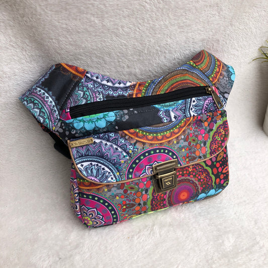 Special Summer Mandalas + Back pocket Unique Piece No. 9379