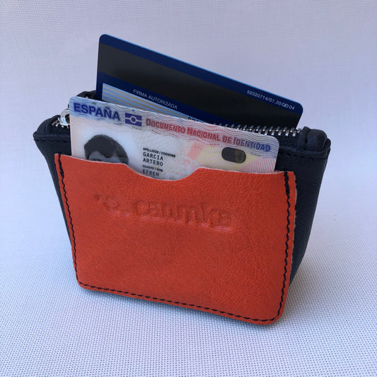 CAOMKA Wink purse BioCuir® natural leather Exclusive Piece No. 9420