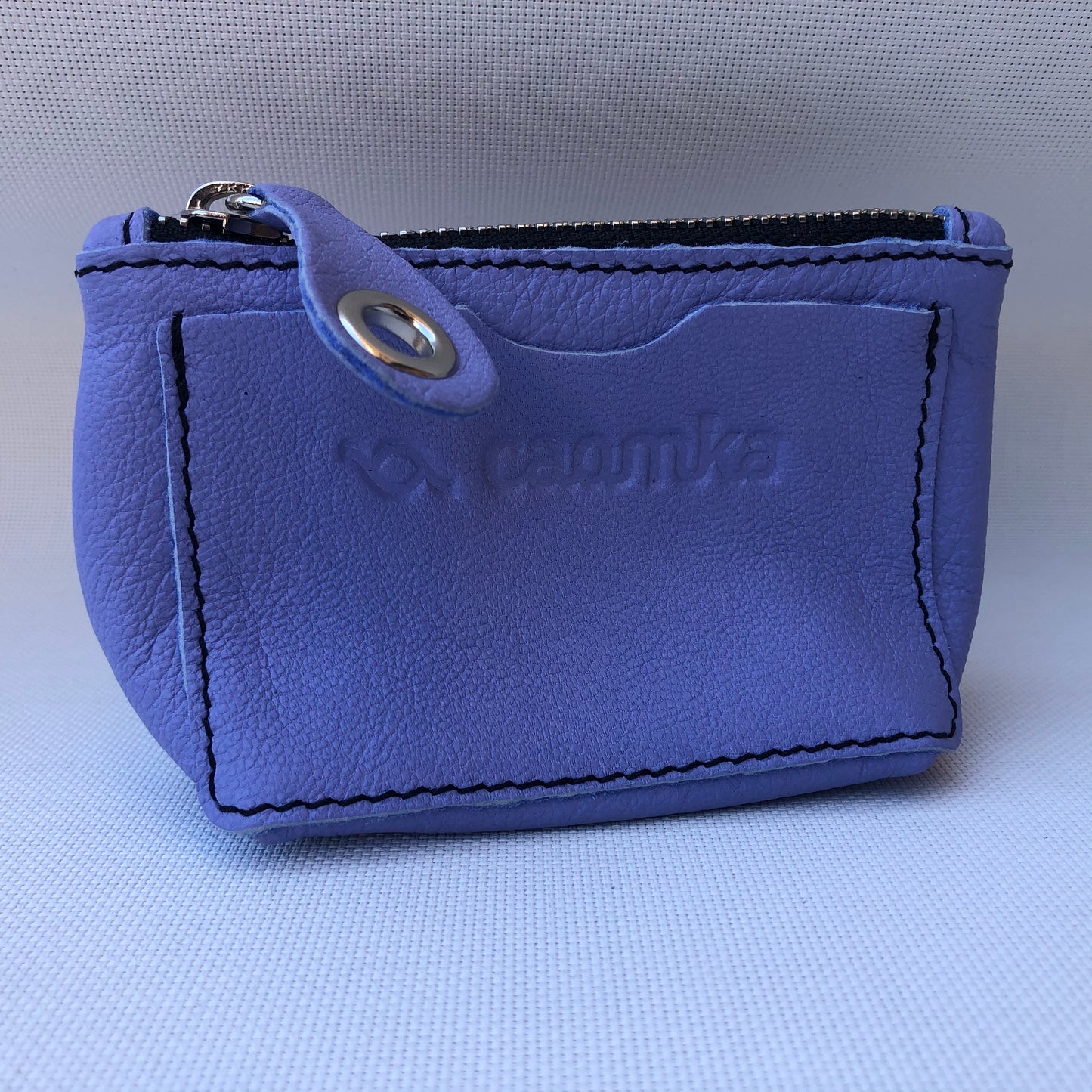 CAOMKA Wink Wallet Natural BioCuir® Leather Exclusive Piece No. 9415