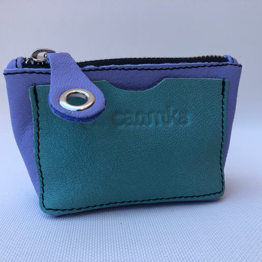 CAOMKA Wink Wallet Natural BioCuir® Leather Exclusive Piece No. 9417