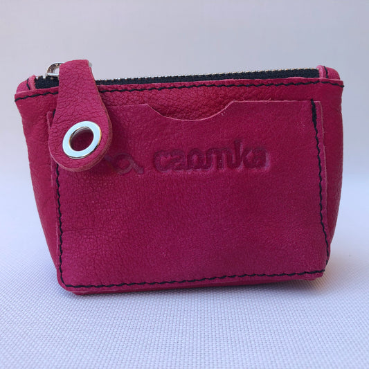 CAOMKA Wink Wallet Natural BioCuir® Leather Exclusive Piece No. 9421