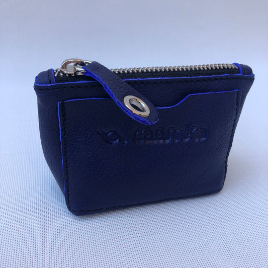 CAOMKA Wink Wallet Natural BioCuir® Leather Exclusive Piece No. 9422