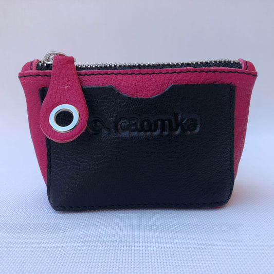 CAOMKA Wink Wallet Natural BioCuir® Leather Exclusive Piece No. 9423