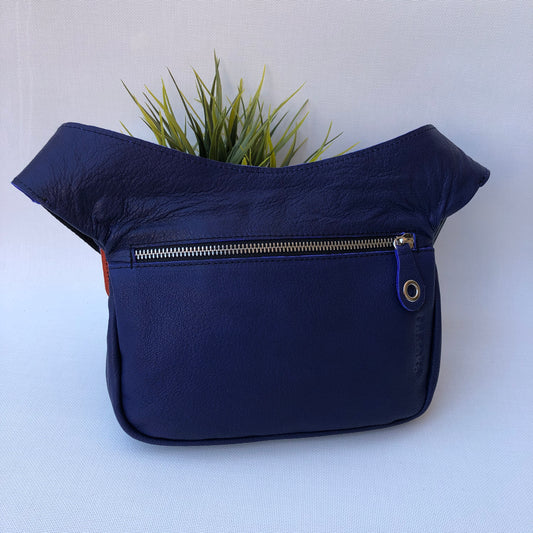 Special Blue-Pruple & Orange - Silver · Piel natural BioCuir® · Pieza Exclusiva Núm. 9470