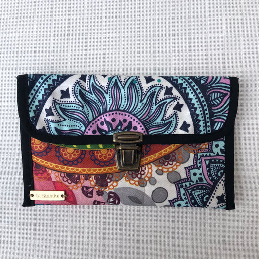 CAOMKA Waterproof Flat Coin Purse Unique Piece No. 9509