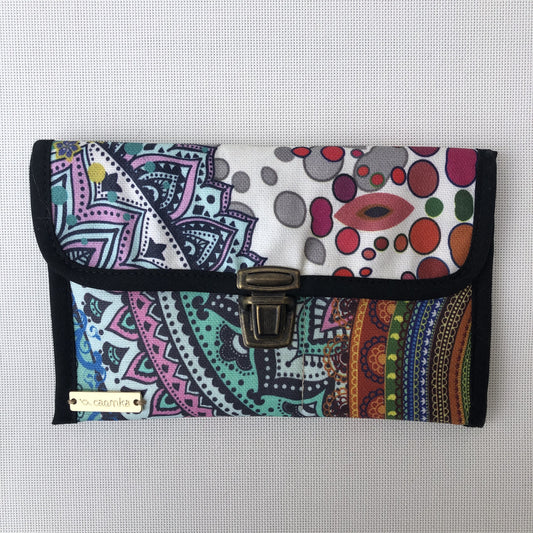 CAOMKA Waterproof Flat Coin Purse Unique Piece No. 9508