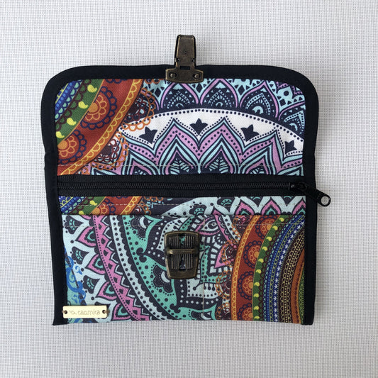 CAOMKA Waterproof Flat Coin Purse Unique Piece No. 9508