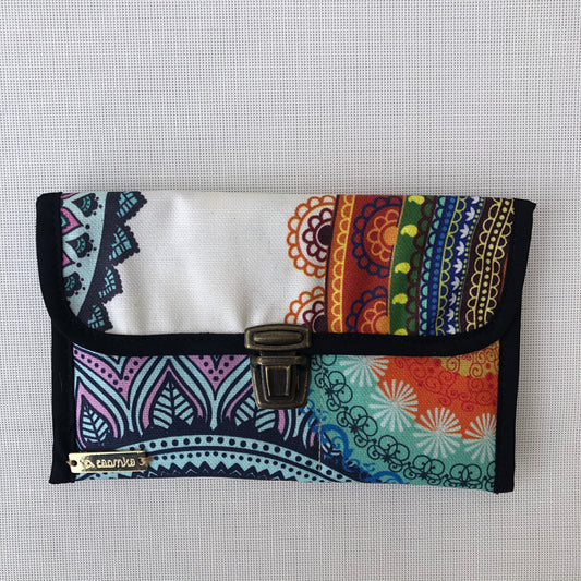 CAOMKA Waterproof Flat Coin Purse Unique Piece No. 9507