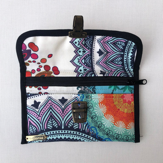 CAOMKA Waterproof Flat Coin Purse Unique Piece No. 9507