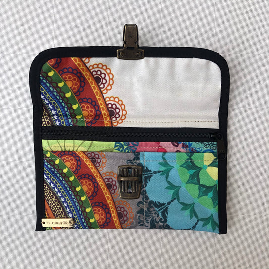 CAOMKA Waterproof Flat Coin Purse Unique Piece No. 9506