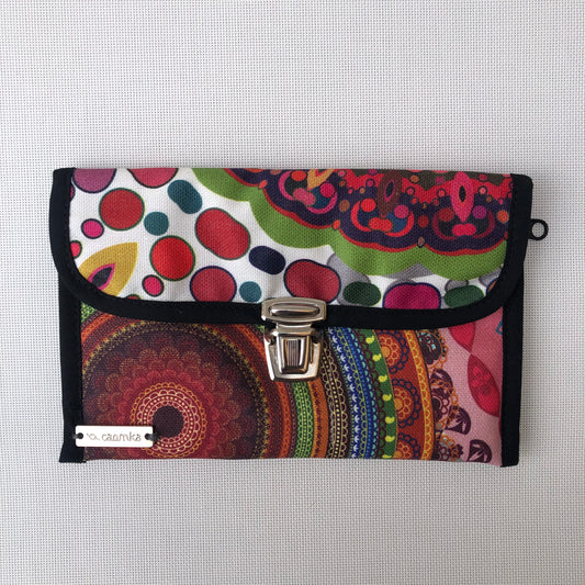 CAOMKA Waterproof Flat Coin Purse Unique Piece No. 9504