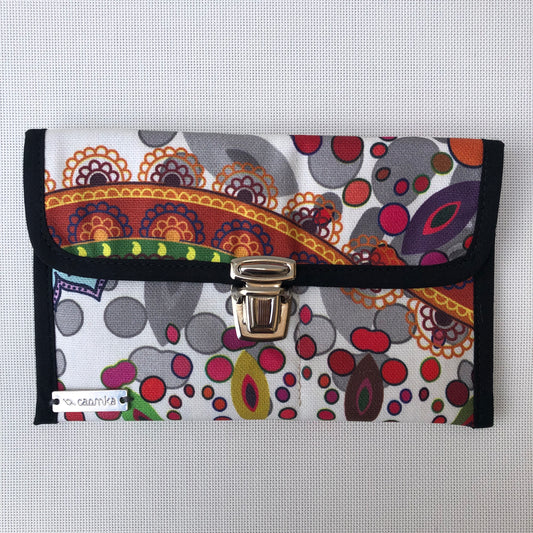 CAOMKA Waterproof Flat Coin Purse Unique Piece No. 9503