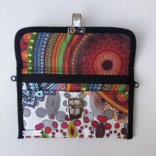 CAOMKA Waterproof Flat Coin Purse Unique Piece No. 9503
