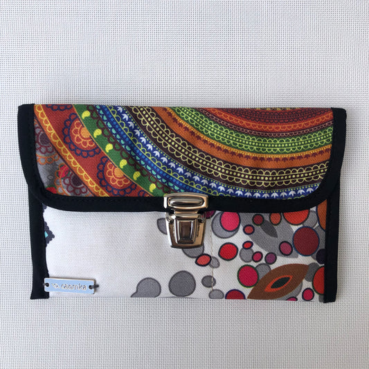 CAOMKA Waterproof Flat Coin Purse Unique Piece No. 9502