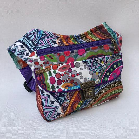 Special Summer Mandalas + Back pocket Unique Piece No. 9498
