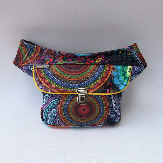 Mini Summer Mandalas · Tela resinada anti-manchas. Pieza Única Núm. 9494