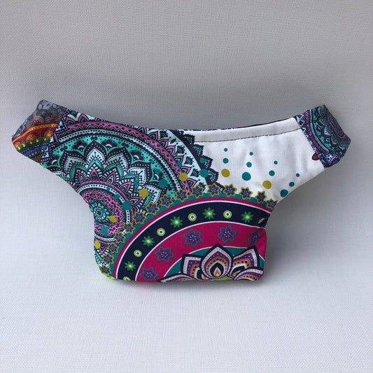 Mini Summer Mandalas · Tela resinada anti-manchas. Pieza Única Núm. 9488